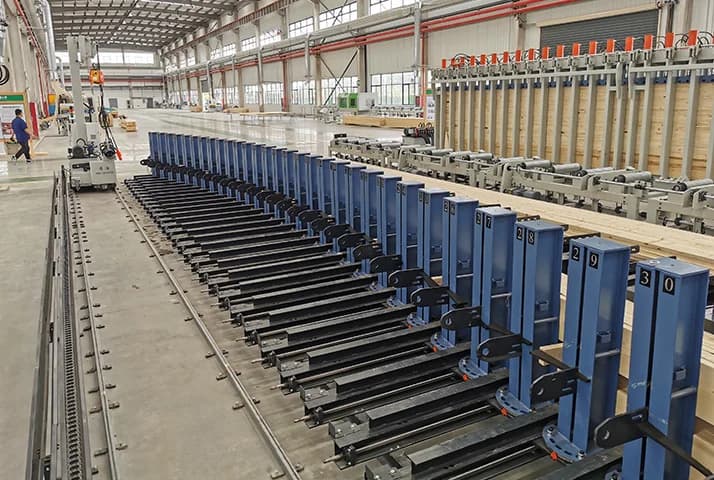 BOHAI Presă Orizontală pentru Grinzi Glulam Curbate HC45x24