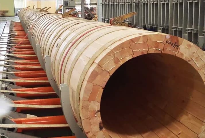 BOHAI Round Timber Column Press