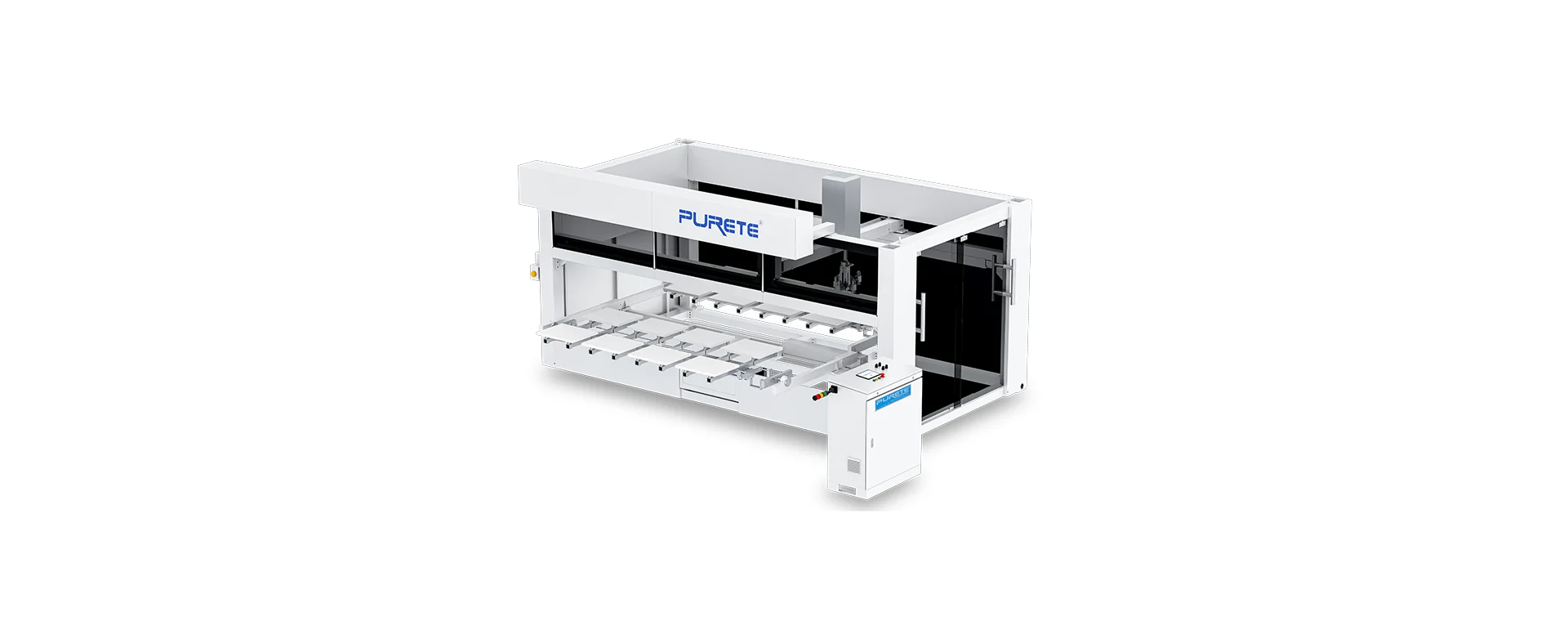 Rotary-Table CNC Intelligent Five-Axis Spray Coating Station