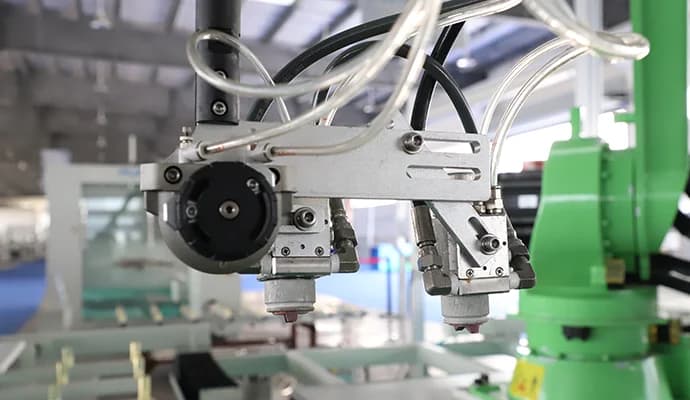 Rotary Robotic Arm Paint Spraying Production Line 3