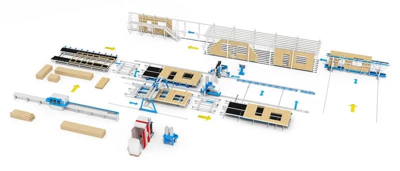 Linii industriale pentru lemn